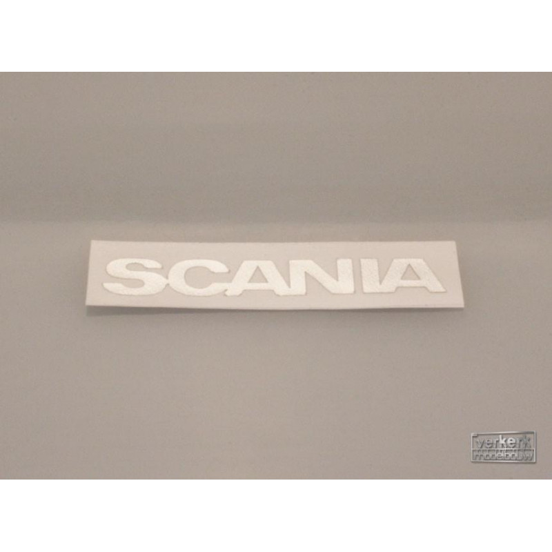 Scania Logo Sticker Chrome